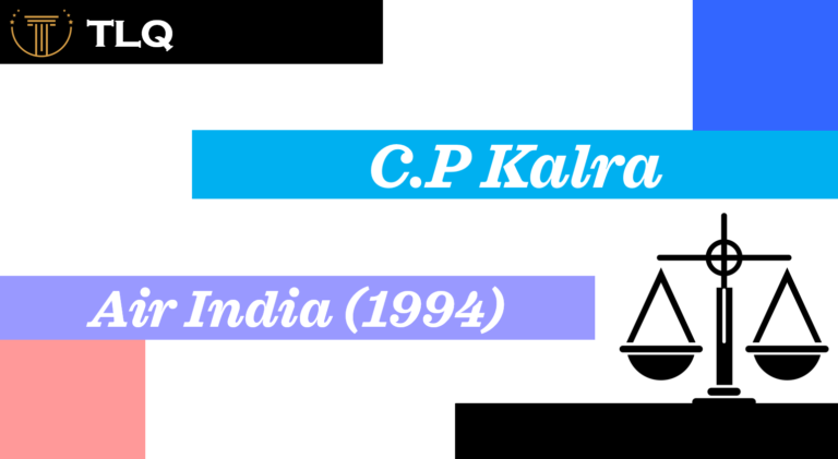 C.P. Kalra case