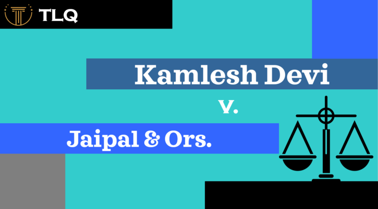 Kamlesh Devi case summary