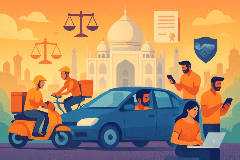 Legal Status of Gig Workers in India: Labour Protections in the Platform Economy