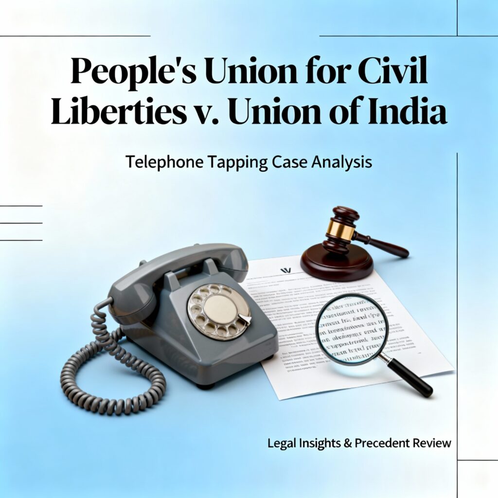 People’s Union for Civil Liberties v. Union of India (1997)