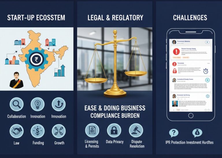 START-UP ECOSYSTEM IN INDIA: LEGAL AND REGULATORY CHALLENGES