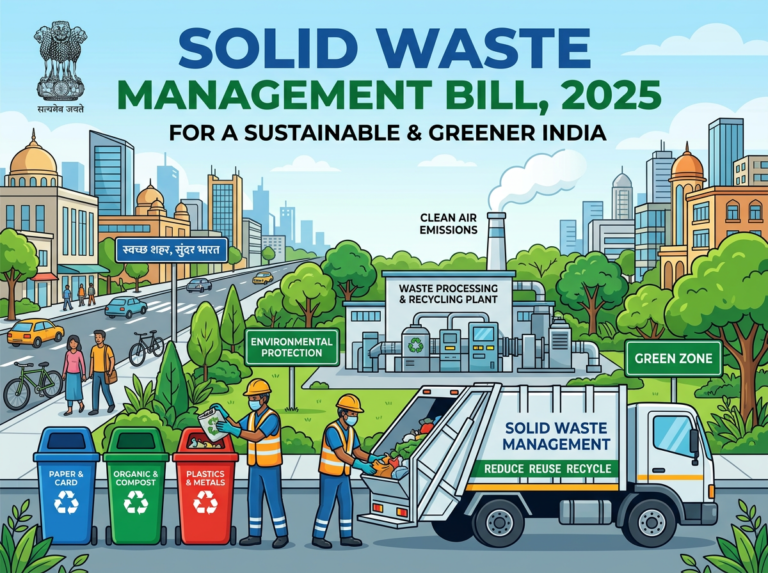 SOLID WASTE MANAGEMENT BILL, 2025: AN OVERVIEW