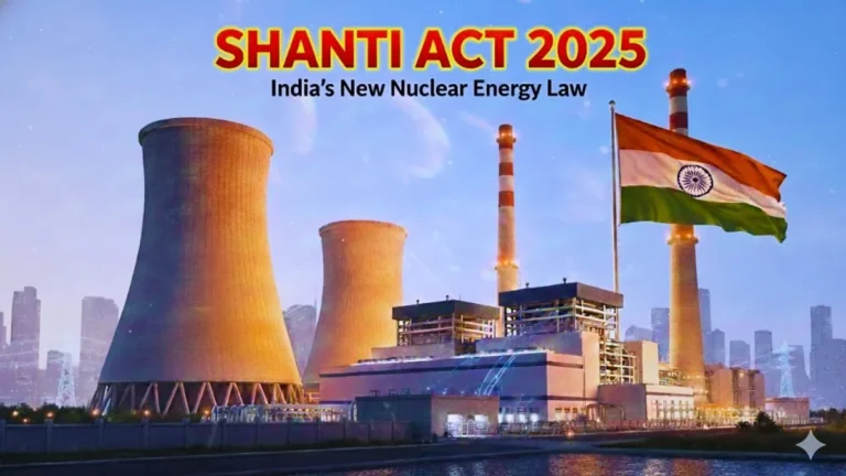 THE ADVENT OF THE SHANTI ACT: WILL TEST INDIA’S ENVIRONMENTAL JURISPRUDENCE