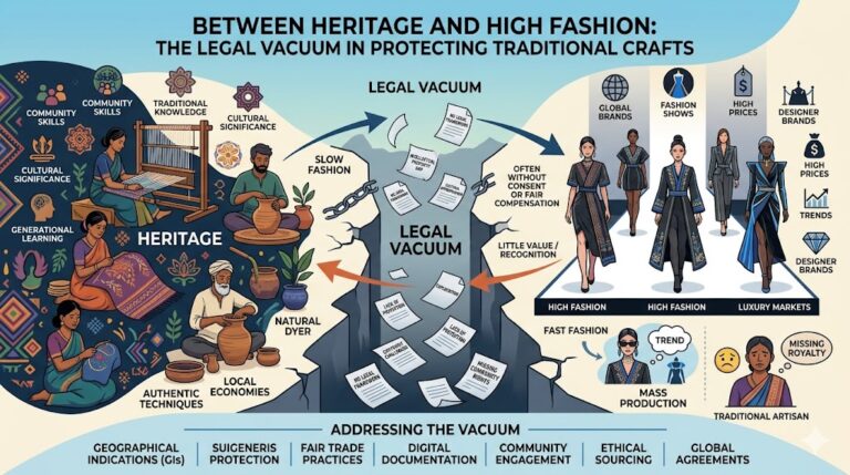 BETWEEN HERITAGE AND HIGH FASHION : THE LEGAL VACUUM IN PROTECTING TRADITIONAL CRAFTS
