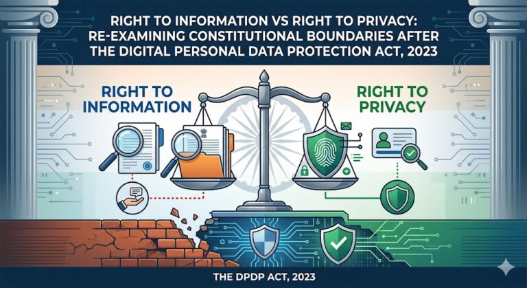 Right to Information vs Right to Privacy: Re-examining Constitutional Boundaries after the Digital Personal Data Protection Act, 2023