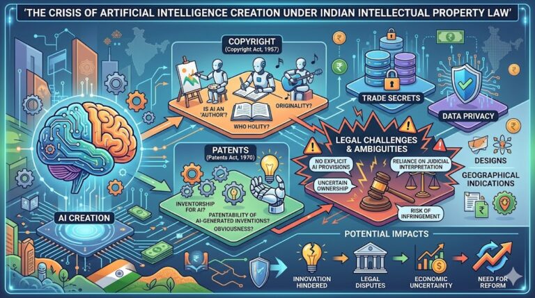 The Crisis of Artificial Intelligence Creation under Indian Intellectual Property Law