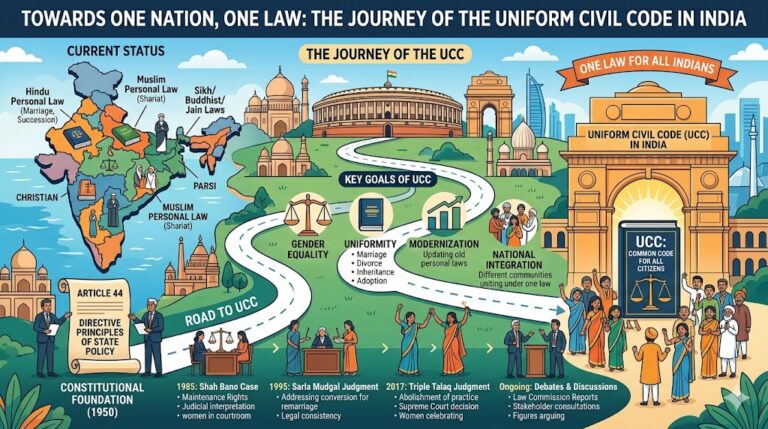 Towards One Nation, One Law: The Journey of the Uniform Civil Code in India