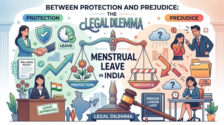 Between Protection and Prejudice: The Legal Dilemma of Menstrual Leave in India