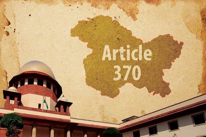 Case Summary: In Re: Article 370 of the Constitution (2023) INSC 1058