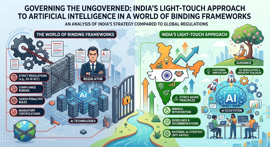 Governing the Ungoverned: India’s Light-Touch Approach to Artificial Intelligence in a World of Binding Frameworks