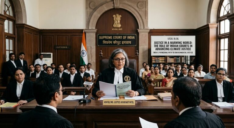 Justice in a Warming World: The Role of Indian Courts in Advancing Climate Justice