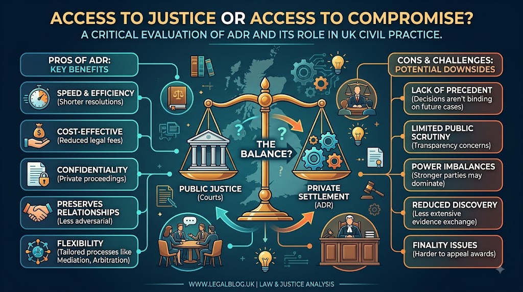Access to Justice or Access to Compromise? A Critical Evaluation of ADR’s Role in UK Civil Practice