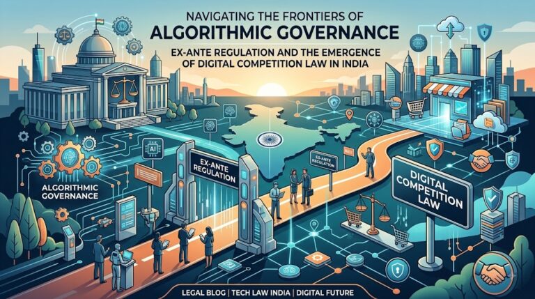 NAVIGATING THE FRONTIERS OF ALGORITHMIC GOVERNANCE: EX-ANTE REGULATION AND THE EMERGENCE OF DIGITAL COMPETITION LAW IN INDIA