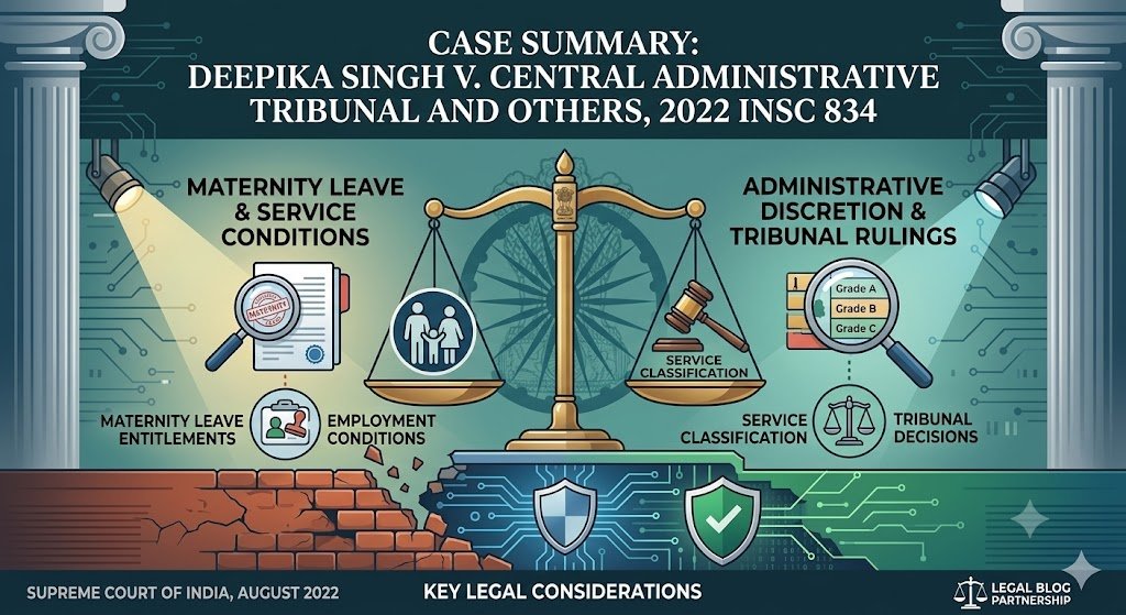 Case Summary: Deepika Singh v. Central Administrative Tribunal and others, 2022  INSC 834