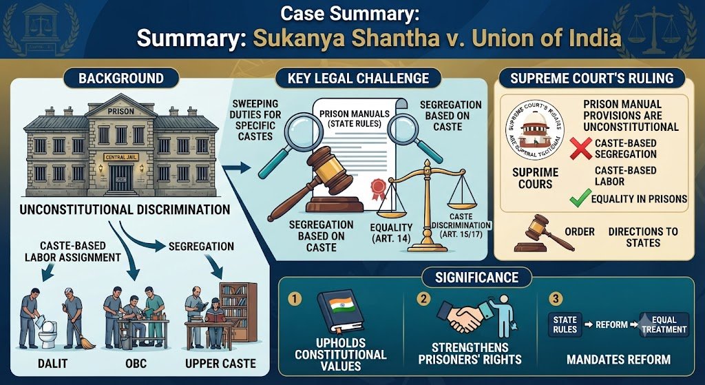 Case Summary: Sukanya Shantha v. Union of India