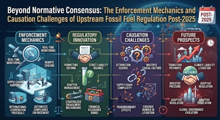 Beyond Normative Consensus: The Enforcement Mechanics and Causation Challenges of Upstream Fossil Fuel Regulation Post-2025